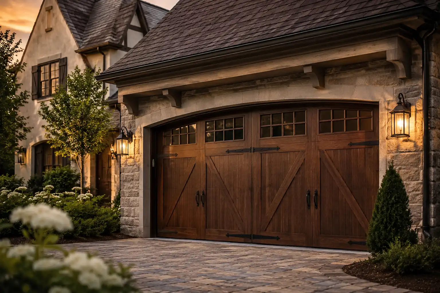 Carriage House garage door style