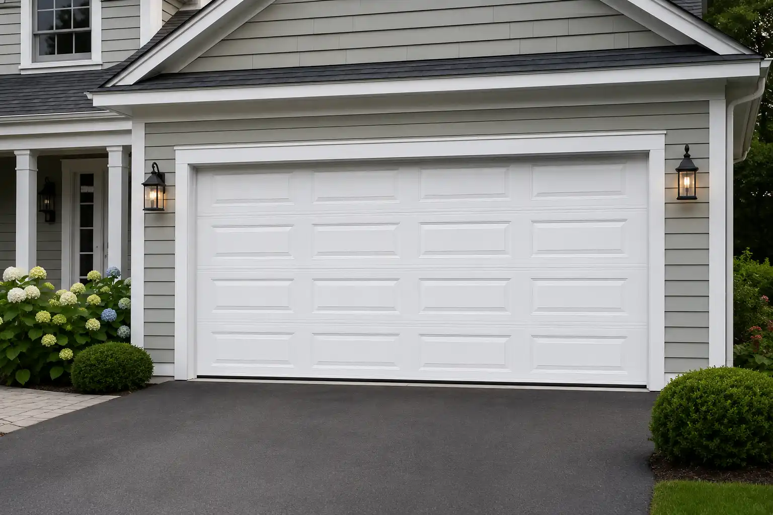 Raised Panel garage door style